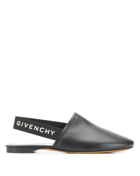 givenchy sling back flat mules|Women's Givenchy Shoes .